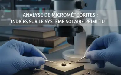 Analyse de Micrométéorites