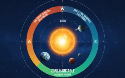 Définition de la Zone Habitable autour de l’étoile Astris