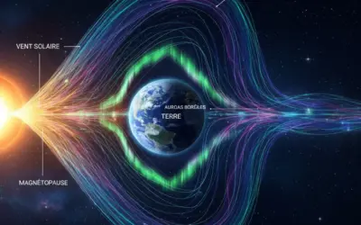 La Magnétosphère Terrestre et les Aurores Boréales