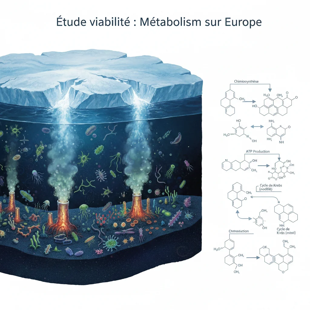 Métabolisme sur Europe